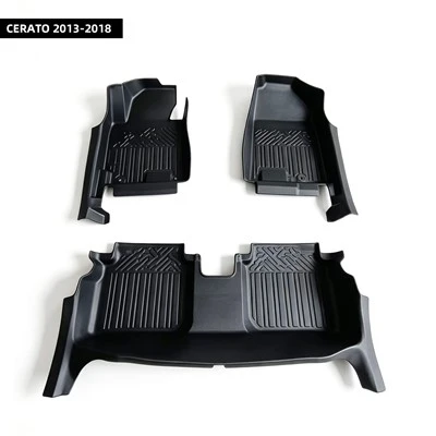Peru automobilių kilimėliai individualiems transporto priemonių grindų įdėklai, skirti CERATO 2013–2018 m.